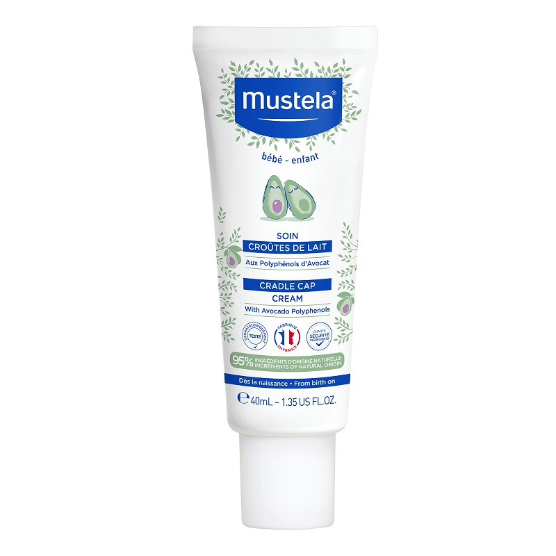 Crema impotriva scuamelor de lapte, +0 luni, 40 ml, Mustela
