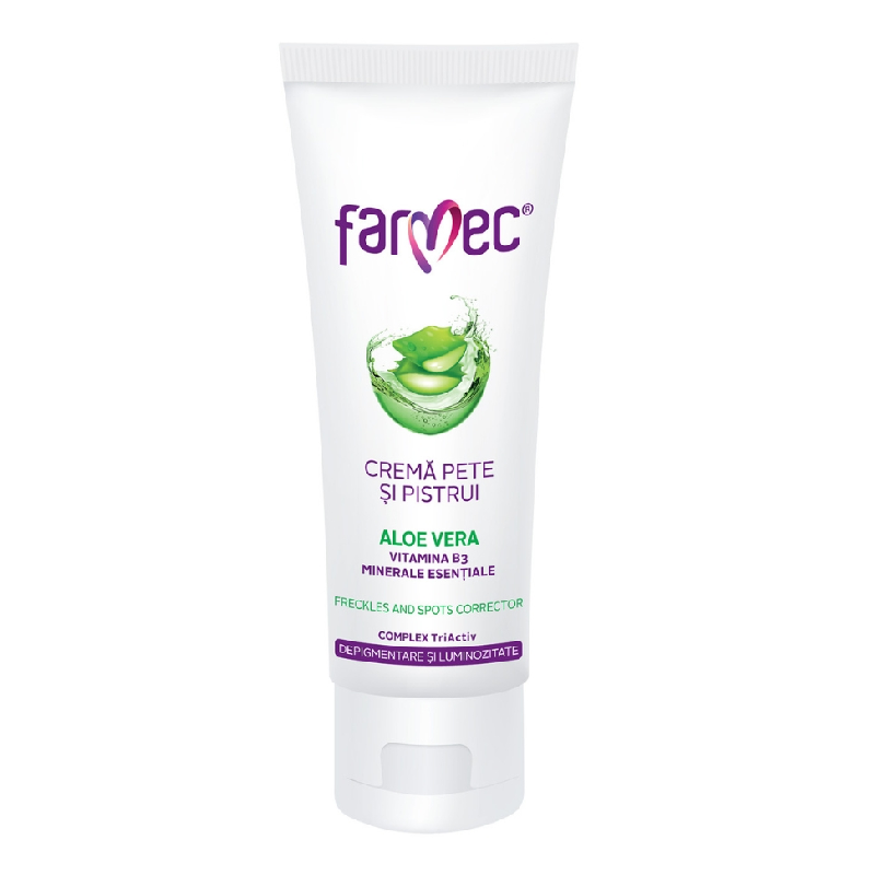 Crema pete si pistrui Aloe Vera, 50 ml, Farmec