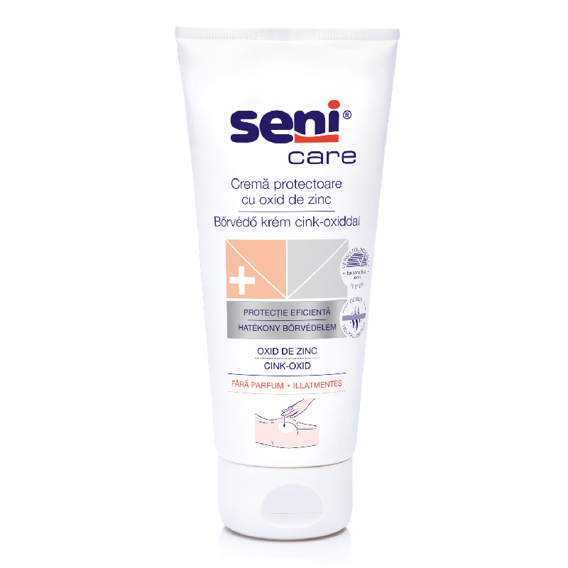 Crema protectoare cu oxid de zinc fara parfum Care, 100 ml, Seni