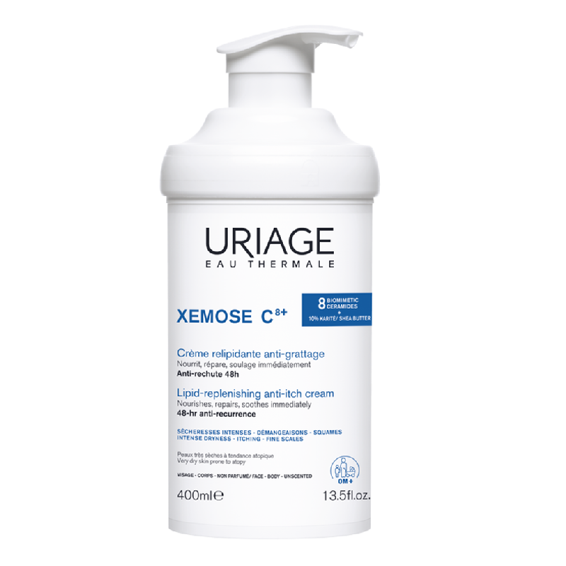 Crema relipidanta impotriva iritatiilor Xemose C8+, 400 ml, Uriage