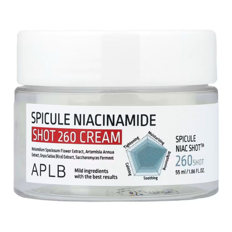 Crema de fata cu niacinamide Spicule Shot 260, 55ml, APLB