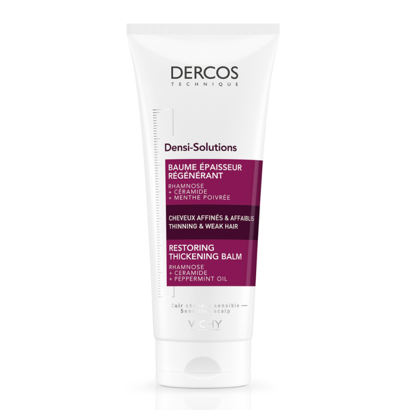 Balsam cu efect regenerant si densificator Dercos Densi Solutions, 200ml, Vichy