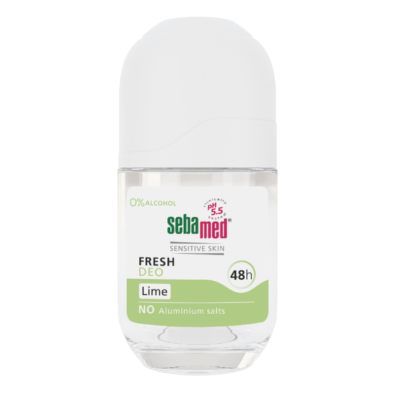 Deodorant roll-on 24H Lime, 50 ml, Sebamed