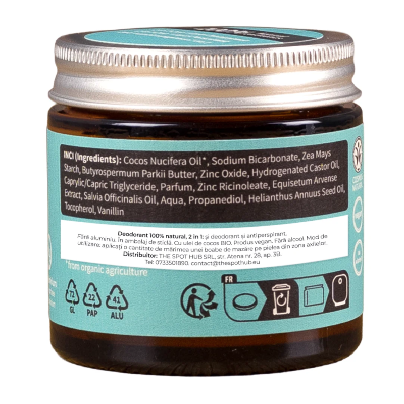 Deodorant crema Aloha, 40ml, Niyok