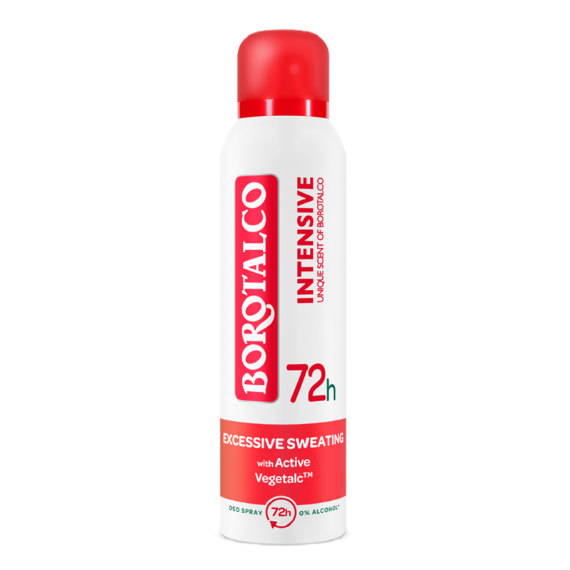 Deodorant spray antiperspirant Intensive, 150 ml, Borotalco