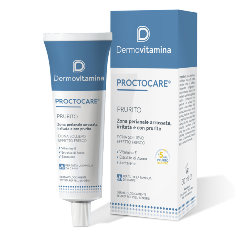 Crema calmanta pentru zona perineala Proctocare Prurito, 30 ml, Dermovitamina