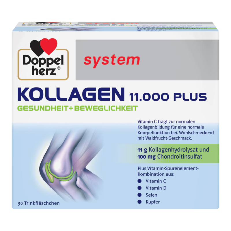 Kollagen 11.000 Plus, 30 flacoane unidoza, Doppelherz