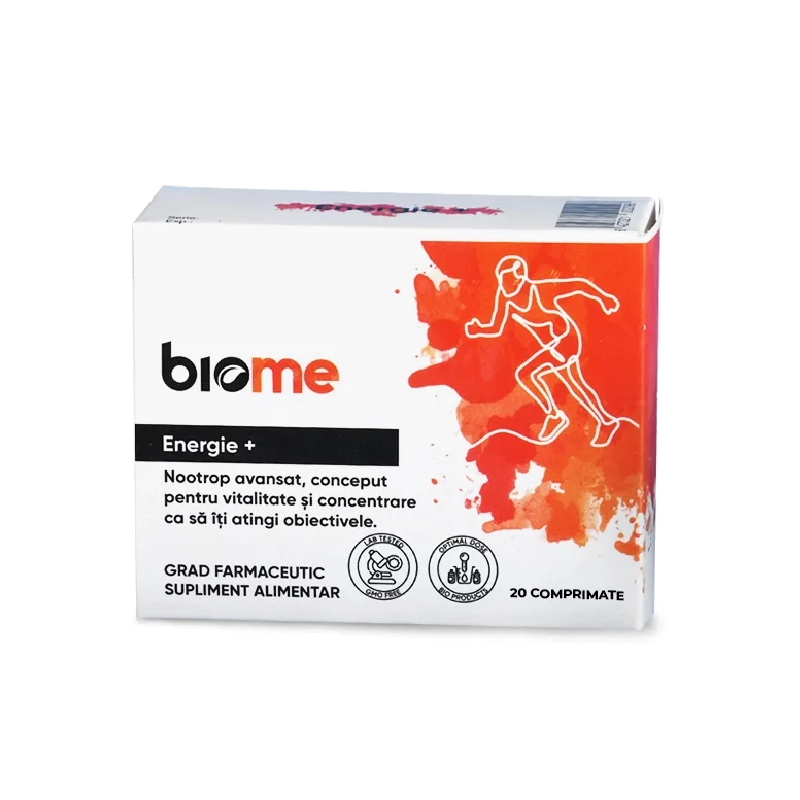 Energie+, 20 comprimate, Biome