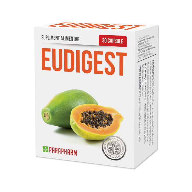 Eudigest, 30 capsule, Parapharm