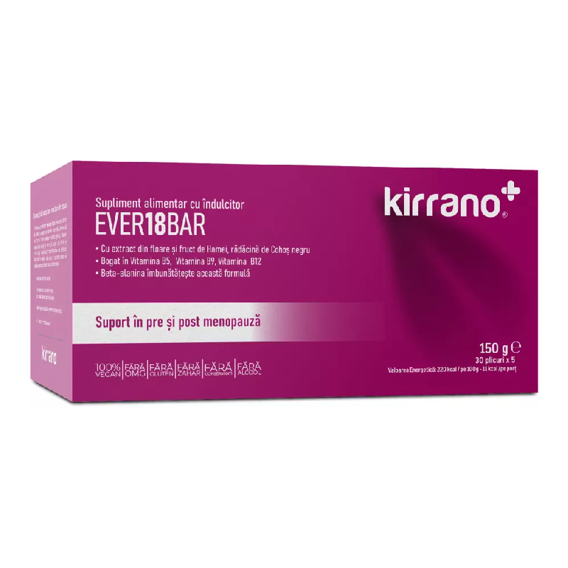 Ever18Bar, 30 plicuri*5g, Kirrano