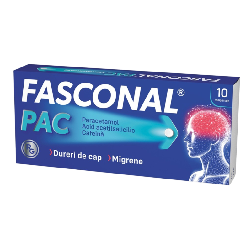 Fasconal Pac, 10 comprimate, Gedeon Richter