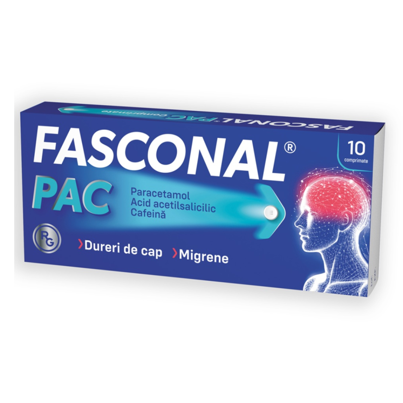 Fasconal Pac, 10 comprimate, Gedeon Richter