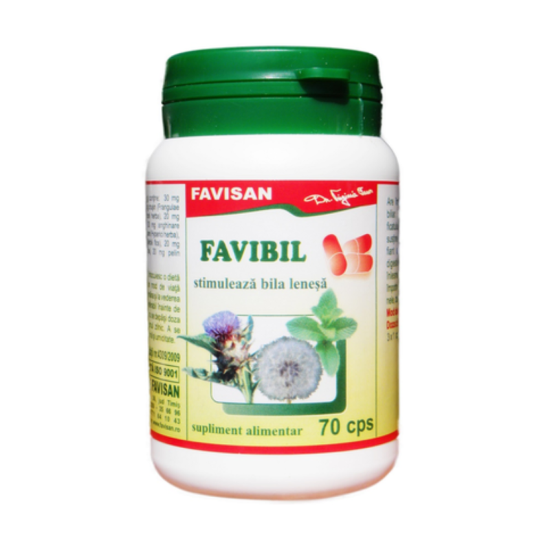 Favibil, 70 capsule, Favisan