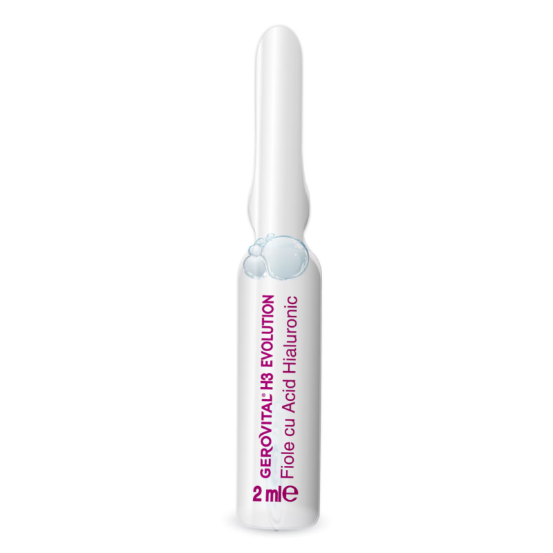 Fiolă cu 5% Acid Hialuronic H3 Evolution, 1 fiolă *2 ml, Gerovital