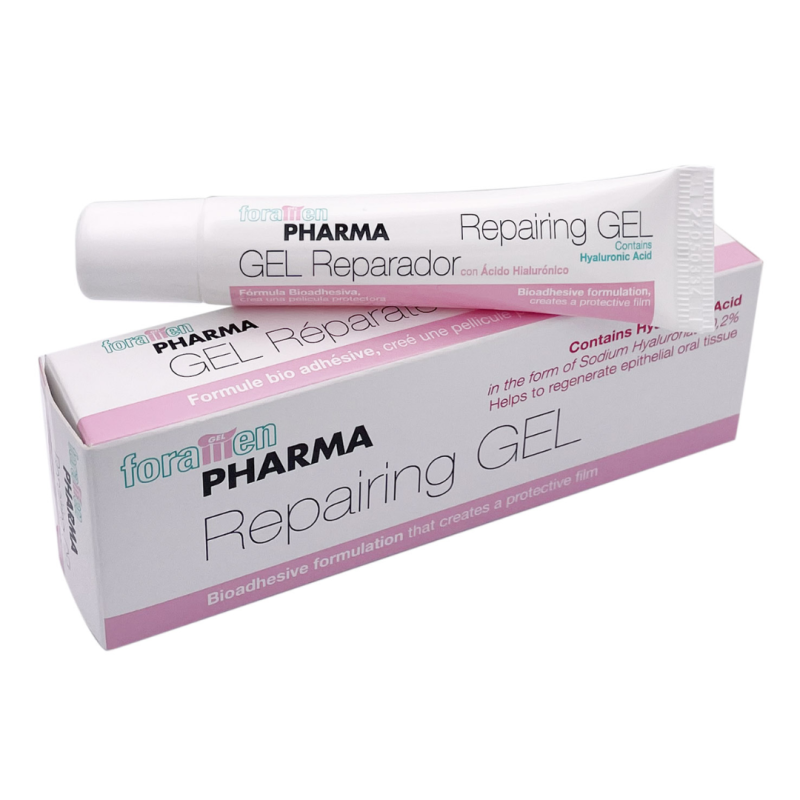 Gel reparator pentru leziuni bucale, 15 ml, Foramen