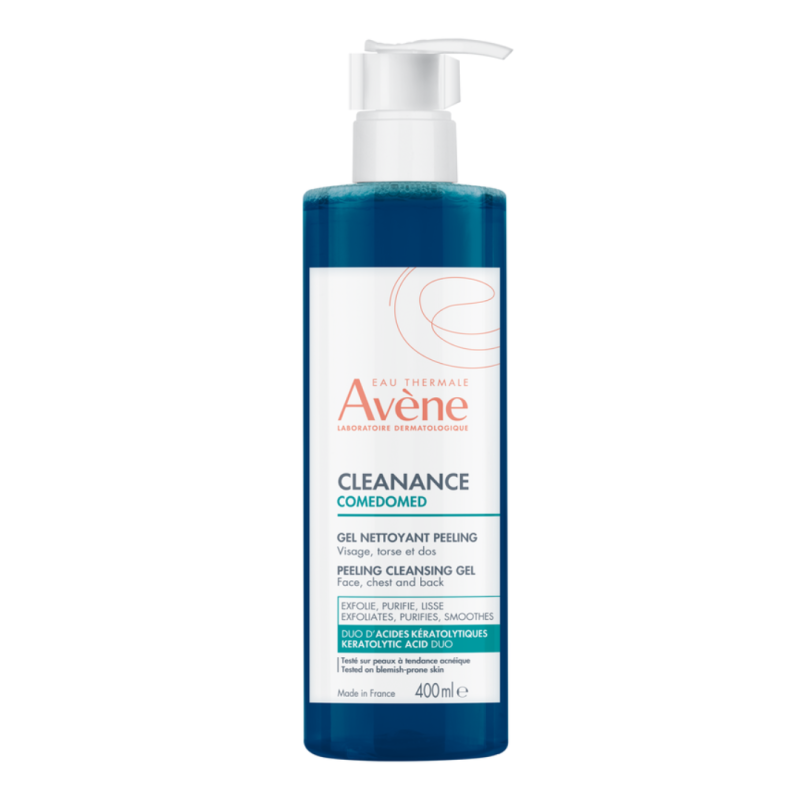 Gel de curatare exfoliant Comedomed Peeling Cleanance, 400 ml, Avene