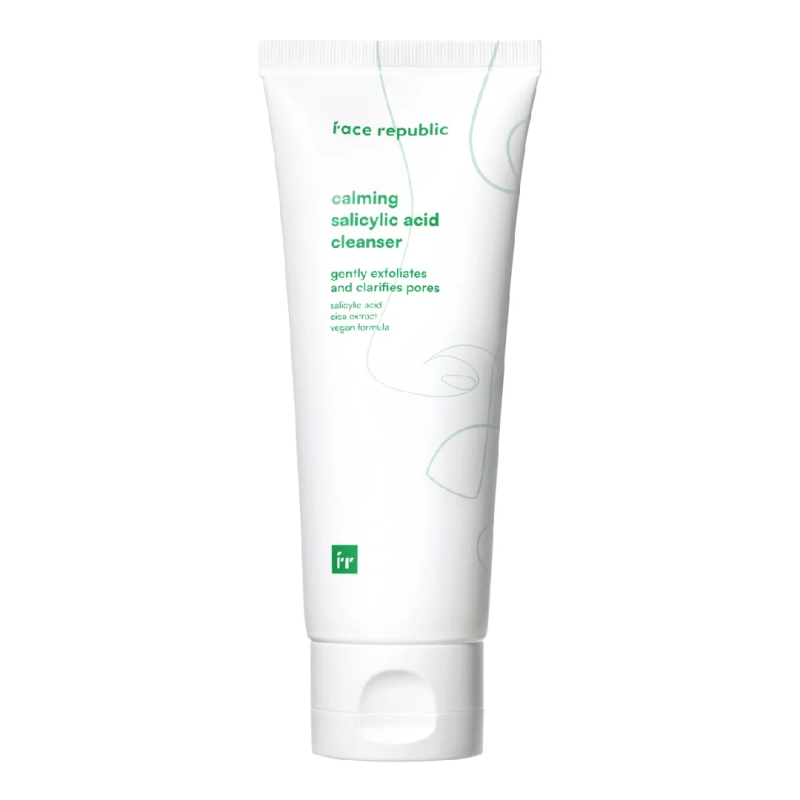 Gel de curatare pentru fata, Calming Salicylic Acid Cleanser, 100 ml, Face republic