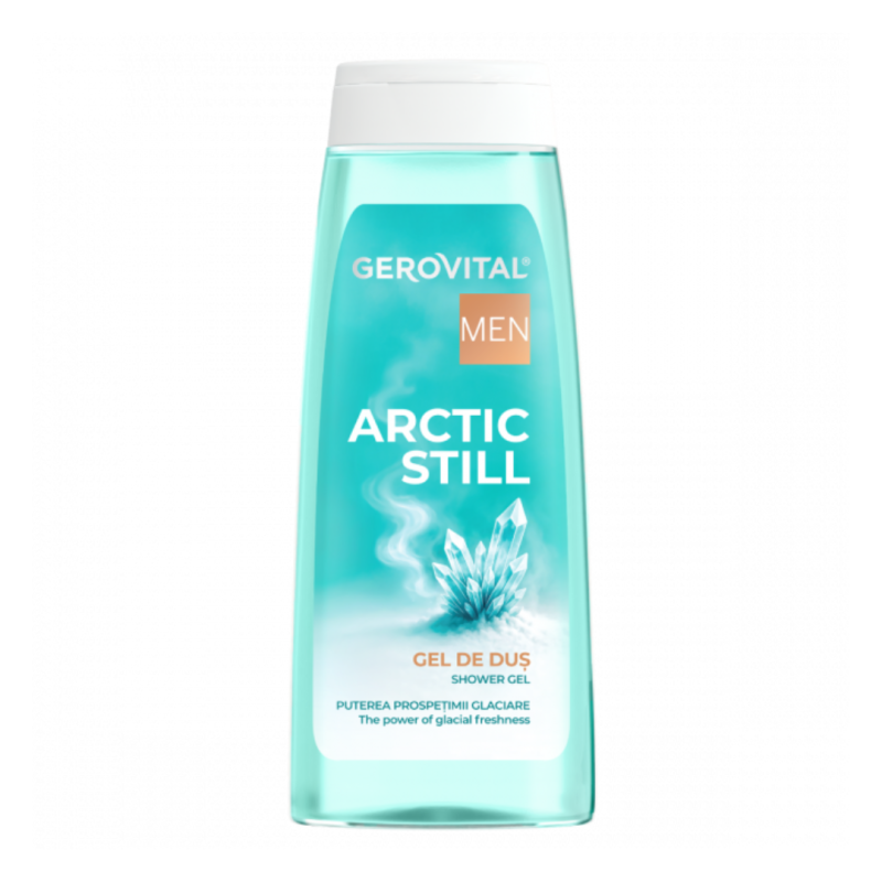 Gel de dus Arctic Still for Men, 400ml, Gerovital