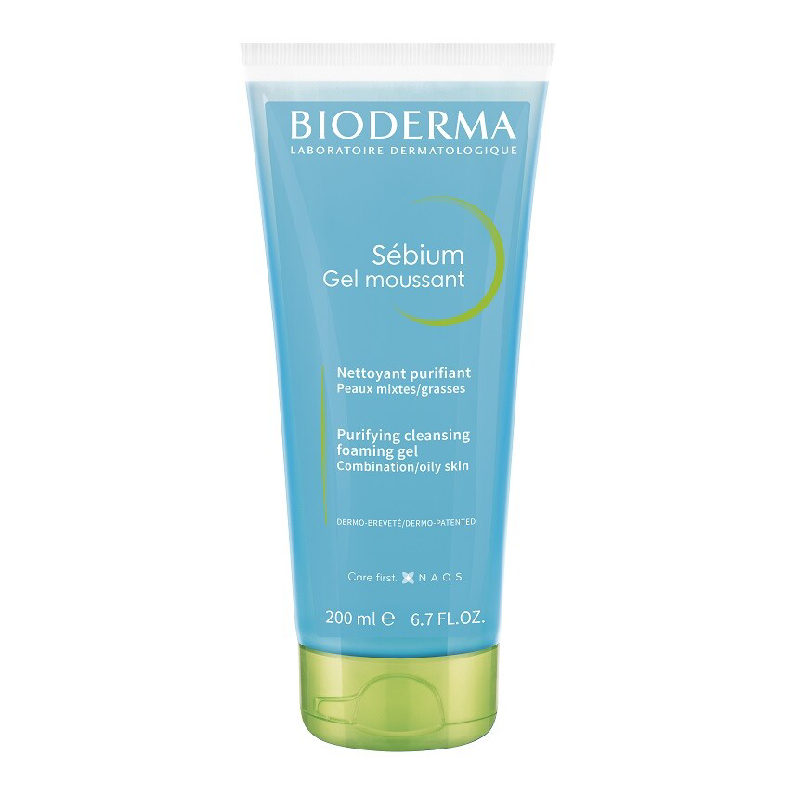 Gel spumant Sebium, 200 ml, Bioderma
