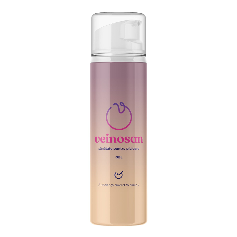 Gel Veinosan pentru picioare obosite si confort venos, 150 ml, Faunus Plant