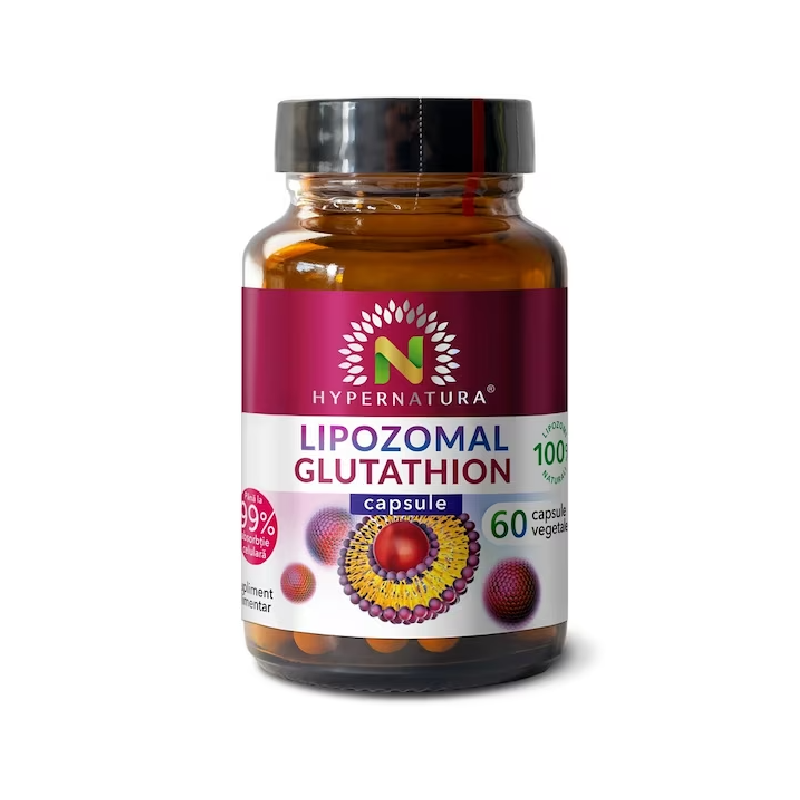 glutathione lipozomal Glutathion lipozomal, 60 capsule, LipoCellTech