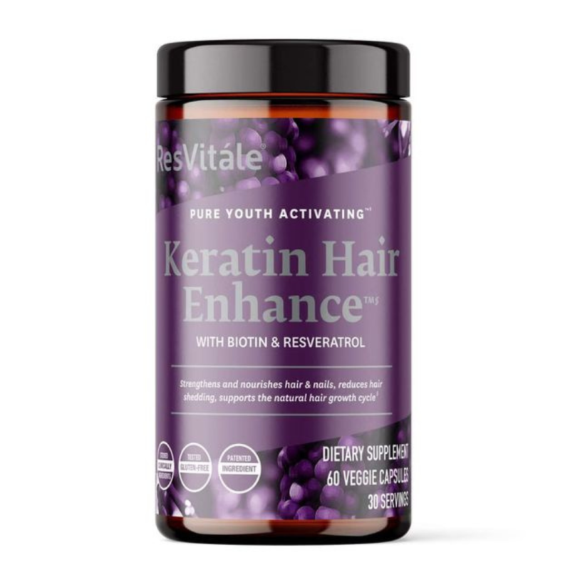 ResVitale Keratin hair enhance, 60 capsule, GNC