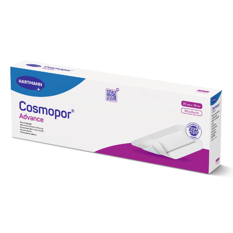Plasturi Cosmopor Advance, 35*10 cm, 10 bucati, HartMann