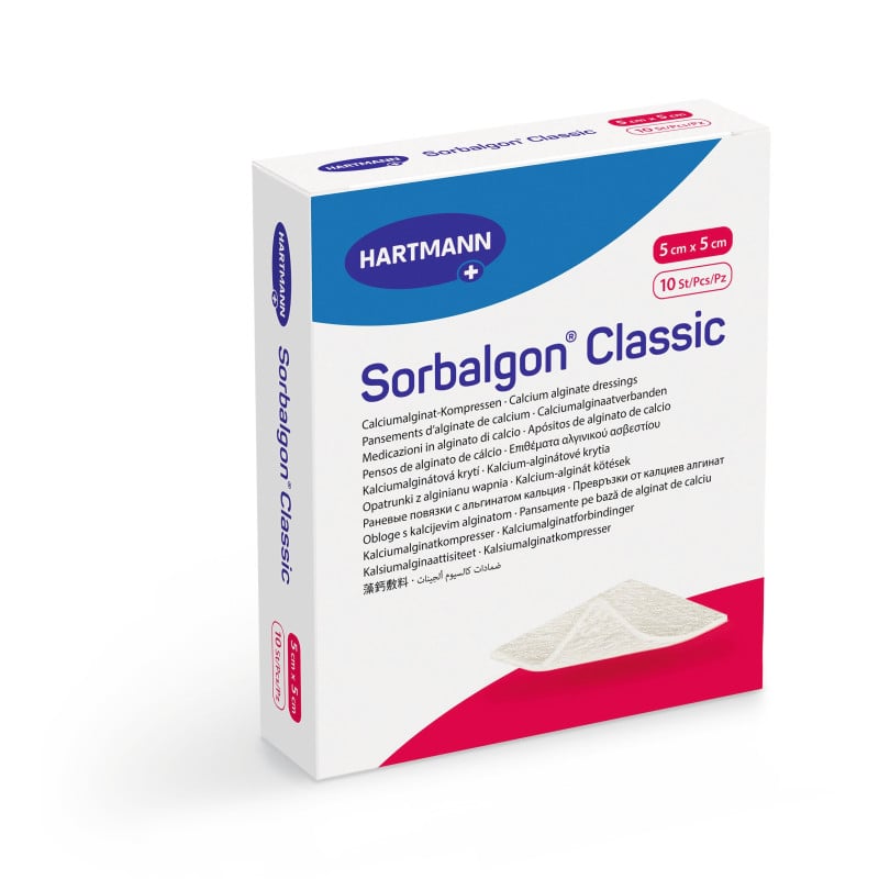 HartMann Sorbalgon Classic 5x5cm x 10 buc
