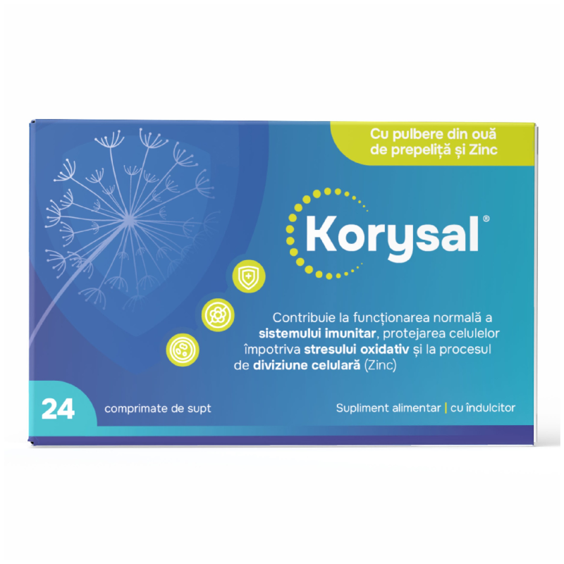 Korysal, 24 comprimate de supt, Naturpharma
