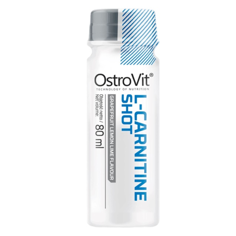 L-Carnitină Shot, 2500 mg, 80ml, OstroVit