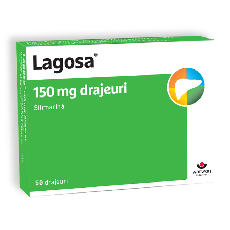 Lagosa, 150 mg, 50 drajeuri, Worwag Pharma