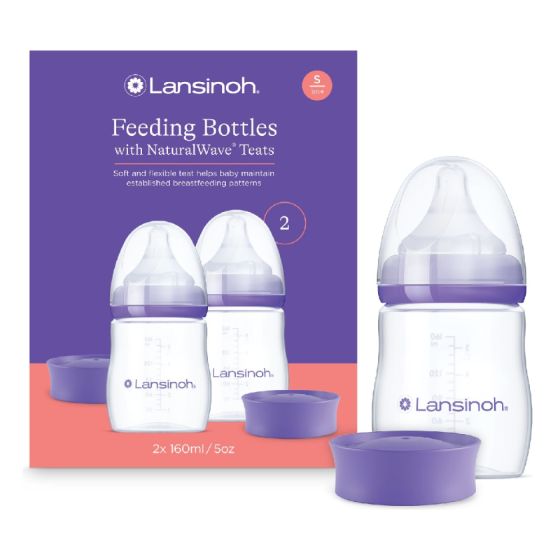 Pachet Biberon, 1+ luna, 2 bucati, 160 ml, Lansihoh