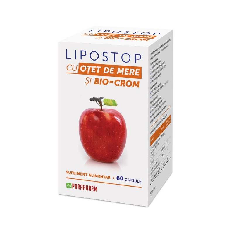 Lipostop, 60 capsule, Parapharm