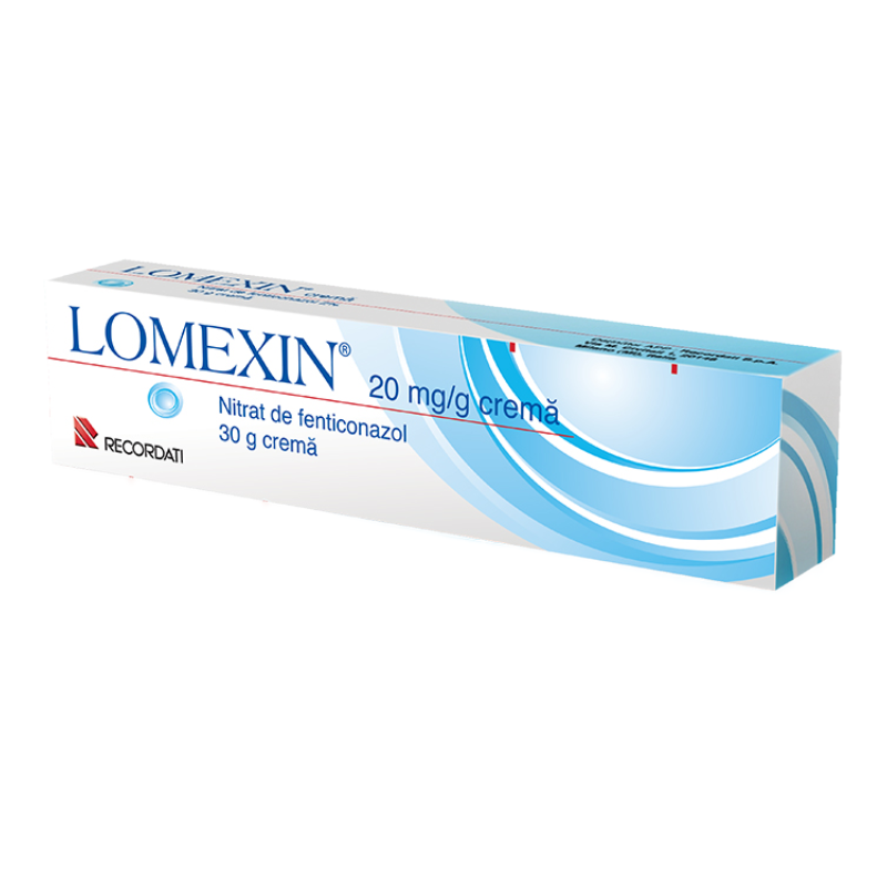 Lomexin crema, 20 mg/g, 30 g, Recordati