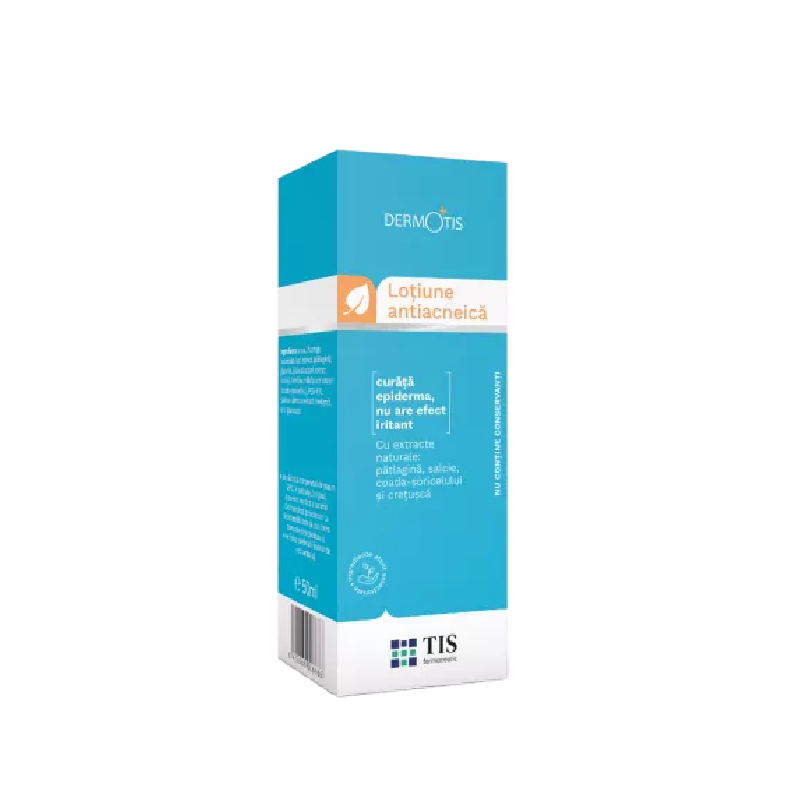Lotiune antiacneica, DermoTis, 50ml, Tis Farmaceutic