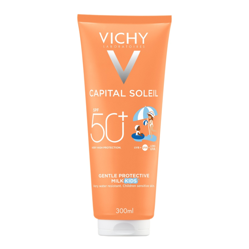 Lotiune cu protecție solară SPF 50+ pentru copii Capital Soleil, 300ml, Vichy
