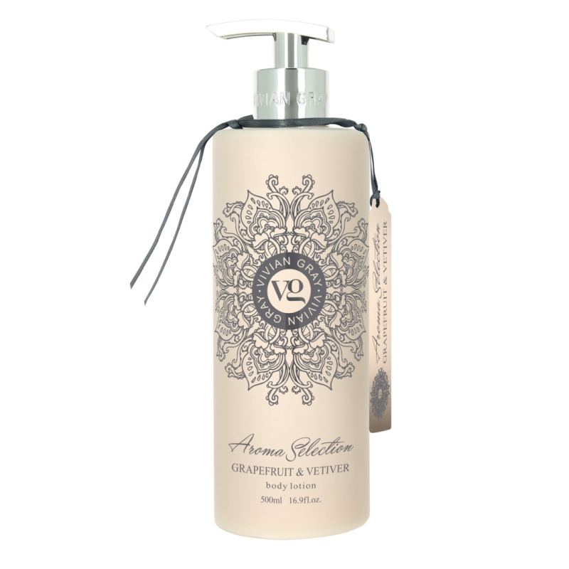 Lotiune de corp Grapefruit & Vetiver, 500ml,  Vivian Gray 