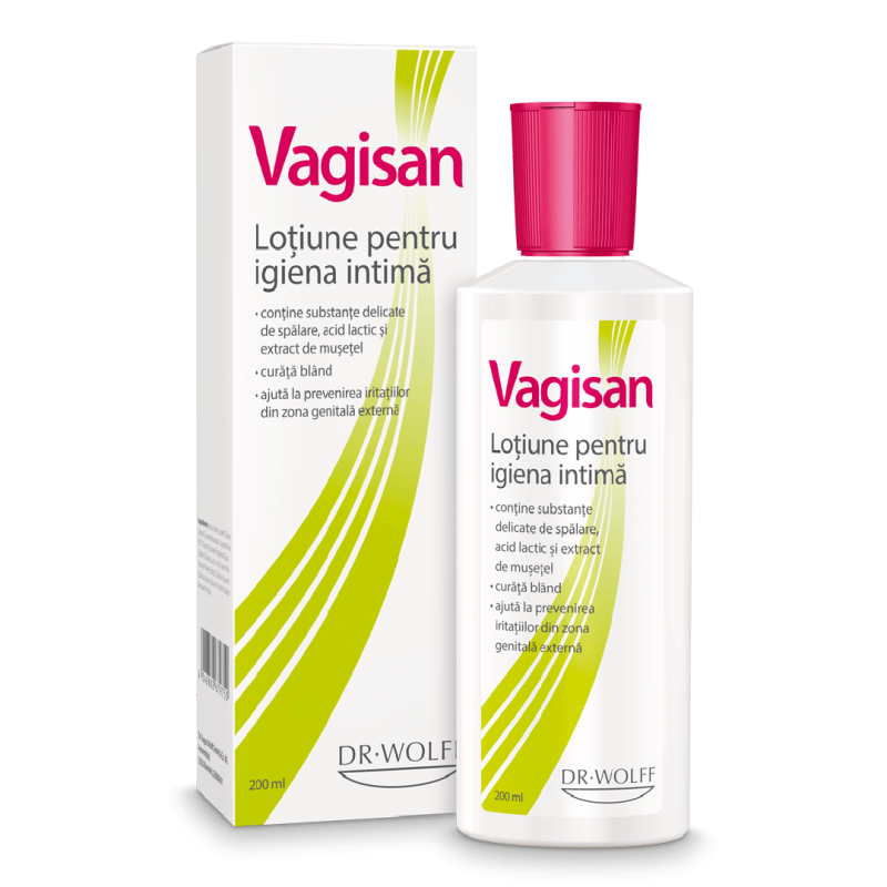Lotiune pentru igiena intima, 200 ml, Vagisan