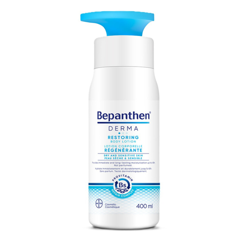 Lotiune reparatoare pentru corp Bepanthen Derma, 400 ml, Bayer
