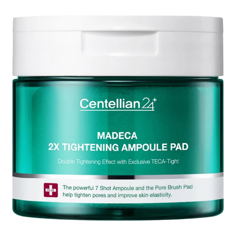 Ser de fata dischete Madeca Double Tightening Ampoule Pad, 60 bucati, Centellian 24