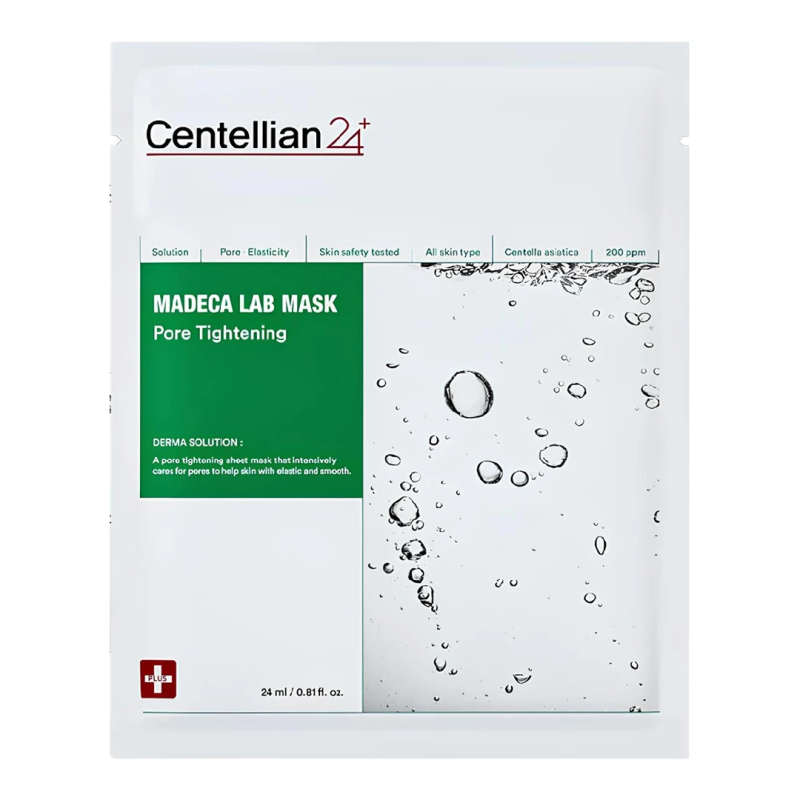 Masca de fata tip servetel Madeca Lab Mask Pore Tightening, 24 ml, Centellian 24