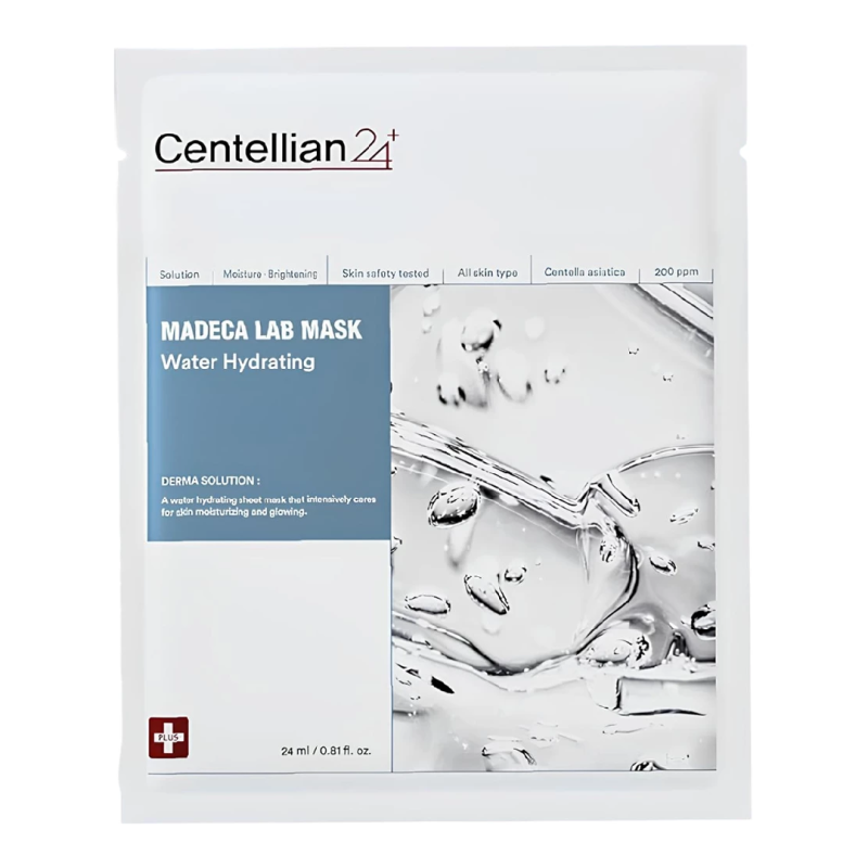 Masca de fata tip servetel Madeca Lab Mask Water Hydrating, 24 ml, Centellian 24