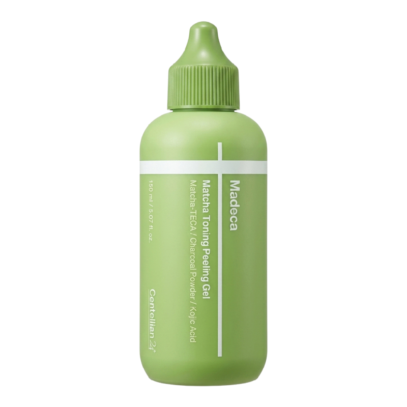 Gel de fata exfoliant Madeca Matcha Toning Peeling, 150 ml, Centellian24