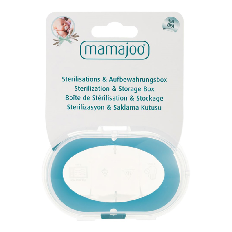 Cutie de sterilizare si depozitare suzete, 1 bucata, Mamajoo