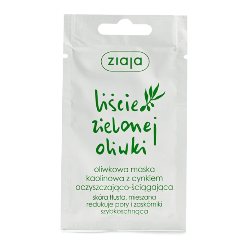 Masca astringenta pentru ten gras-mixt Olive Leaf, 7 ml, Ziaja