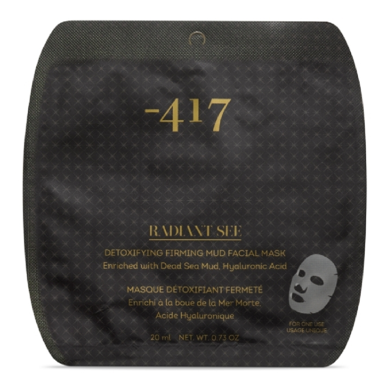 Masca cu namol pentru detoxifierea si fermitatea pielii Radiant See, 20 ml, Minus 417