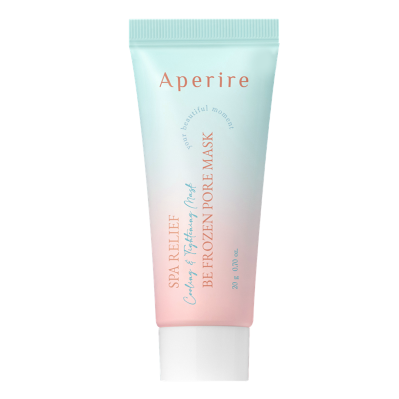 Masca de fata cu argila pentru calmare Spa Relief Be Frozen, 20 g, Aperire