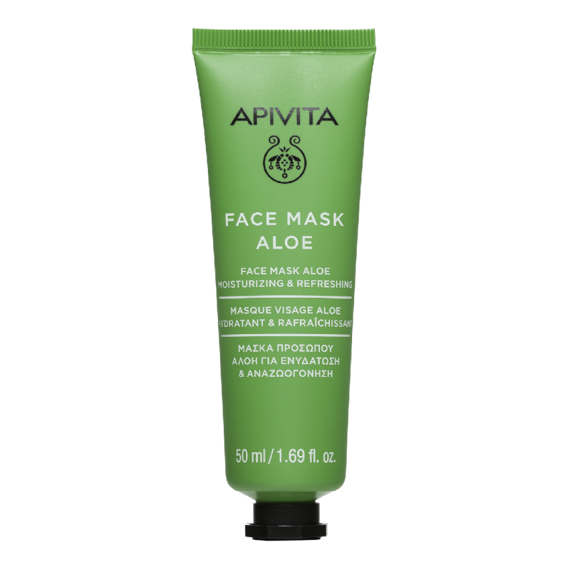 Masca hidratanta cu extract de aloe, 50 ml, Apivita