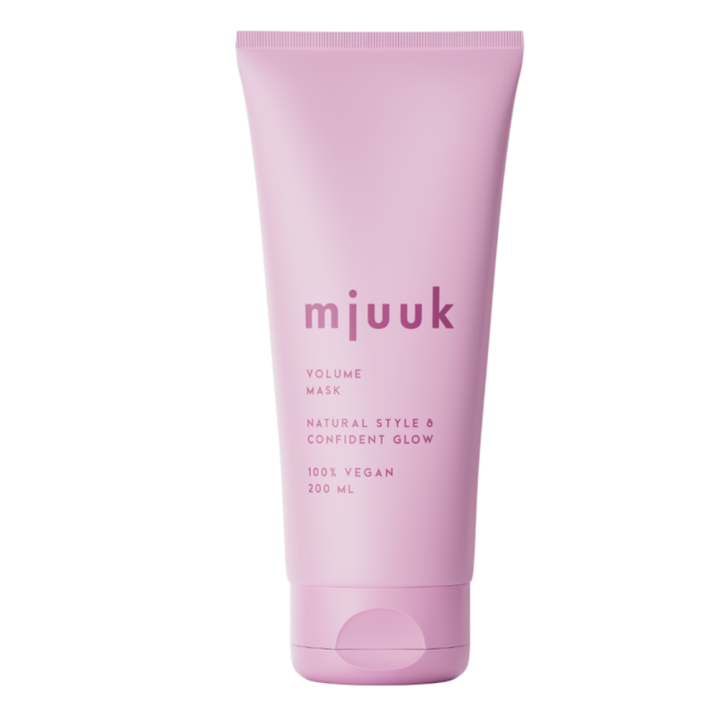 Masca nutritiva pentru par fin si lipsit de volum Volume, 200 ml, Mjuuk