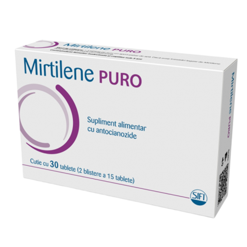 Mirtilene Puro 90mg, 30 tablete, Sifi